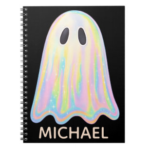 Schattige Pastel Regenboog Geest Esthetische Spo Notitieboek