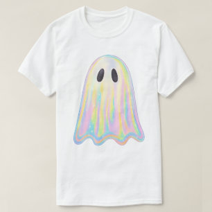 Schattige Pastel Regenboog Geest Esthetische Spo T-shirt