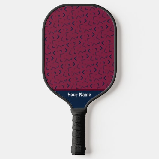 Schattige Pattern Workout Pro Pickleball Paddle (Achterkant)