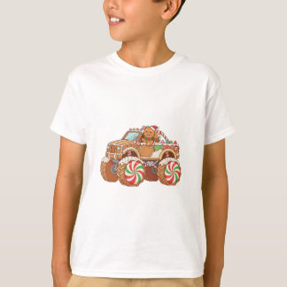 Schattige Peperkoek Snoep Monstertruck – Feestelij T-shirt