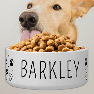 Schattige Pet Dog Gepersonaliseerde Puppy Food Wat Voerbakje