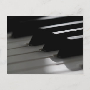 Schattige Piano Briefkaart