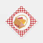 schattige picknick servet (Hoek)