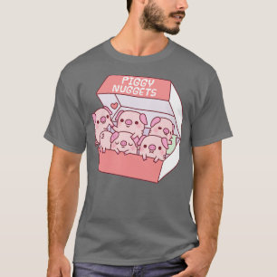 Schattige Piggy Nuggets Funny T-shirt