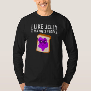 Schattige pindakaas en jam mannen vrouwen bijpasse t-shirt
