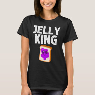 Schattige pindakaas en jelly mannen papa bijpassen t-shirt