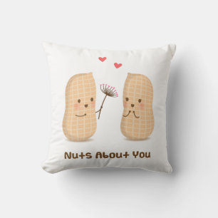 Schattige pinda's, Noten over jou, Kamerdecor Kussen