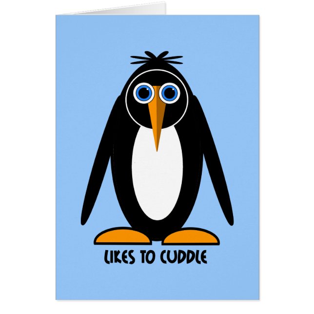 schattige pinguïn (Voorkant)