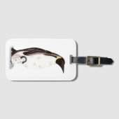 Schattige Pinguïn Illustratie Bagagelabel (Voorkant (horizontaal))