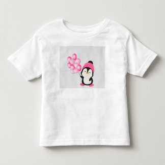 “Schattige pinguïn met ballon – Peuter/kind T Kinder Shirts