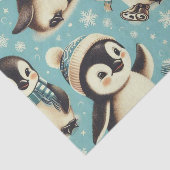 Schattige pinguïn patroon Tissuepapier (Detail)