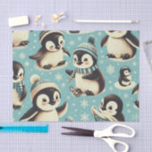 Schattige pinguïn patroon Tissuepapier (Craft)