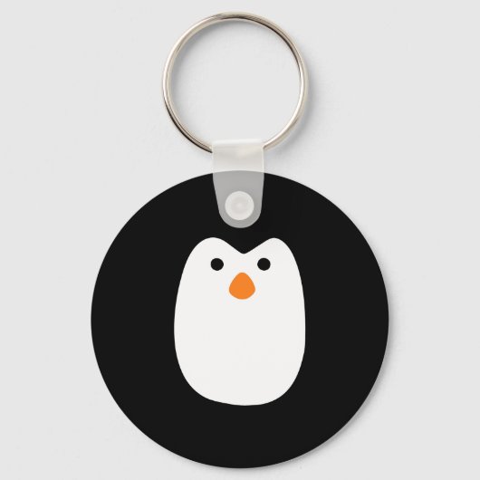 schattige pinguïn sleutelhanger (Voorkant)