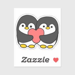 Schattige pinguïn  sticker