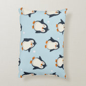 Schattige pinguïnkussen 3 accent kussen (Achterkant (Verticaal))