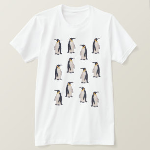 Schattige Pinguïns Patroon T-shirt