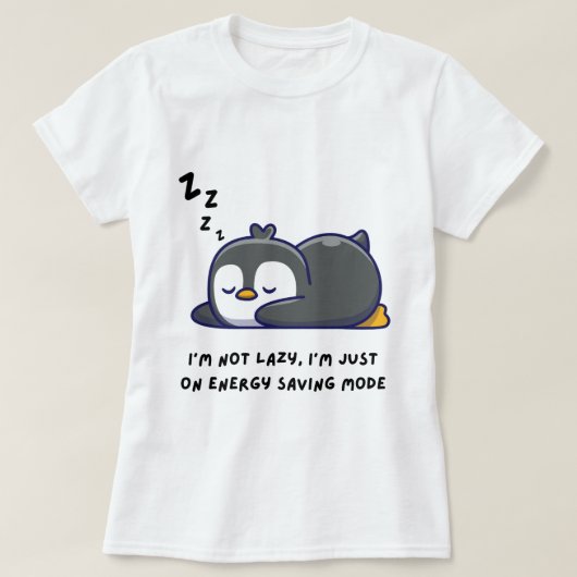 schattige pinguïns t-shirt (Design voorkant)