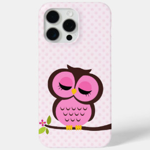 Schattige Pink Owl Hoesje voor de iPhone 5