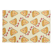 Schattige  pizza grappig beige kinder jongen meisj kussensloop (Achterkant)