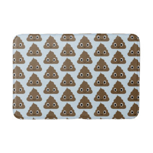 Schattige poeppatroon - Schattige stapels van Doo  Badmat