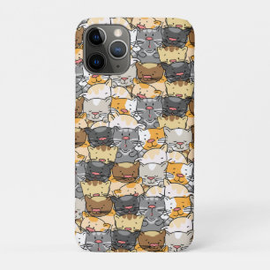 Schattige Poesjeskatten iPhone 11 Pro Hoesje