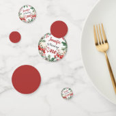 Schattige Polar Beer Kerst 1e verjaardag Confetti (Groep)