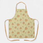 Schattige Pompoen en Herfst Foliage Pattern Schort (Voorkant)