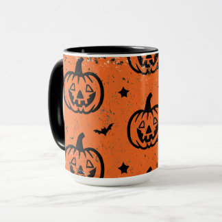 Schattige Pompoen Gelukkig Halloween Mok