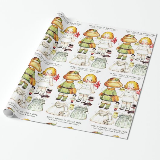 Schattige, pop en outfits voor papier (Uitgerold)