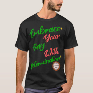 Schattige positief motivatie geschenk van vastbera t-shirt