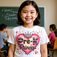 Schattige Pre-K Prinsessen Kroon Hart