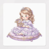 Schattige Prinses' Labels (Design 2)