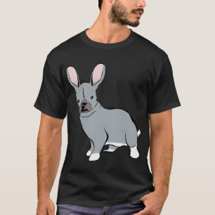 Schattige Pug Hond En Konijn Mix Puppy Pugs Konijn T-shirt