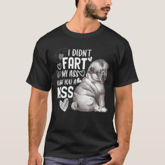 Schattige Pug Hond Puppy T-shirt