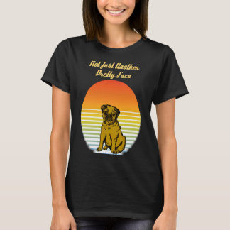 Schattige Pug - Niet Alleen Een Prachtig Gezicht K T-shirt