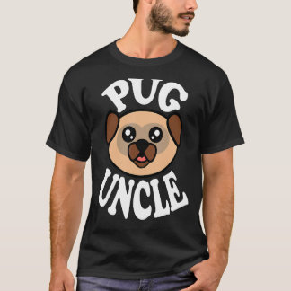 Schattige Pug Oom T-shirt