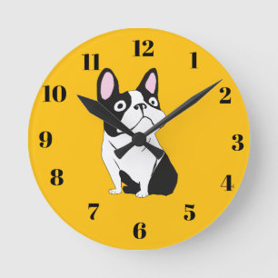 Schattige pup, geel ronde klok