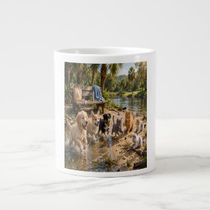 Schattige Puppies & Kittens Rivieravontuur Bot Extra Grote Beker