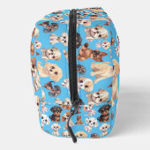 Schattige Puppy Dog Blue Toilettasje (Rechts)