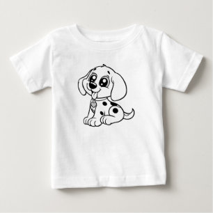 Schattige Puppy Kids schattige hond grappig huis