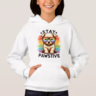 Schattige Puppy Kinder Hoodie – Schattige Comfort