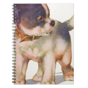 schattige puppy nr. 1 uit de jaren dertig notitieboek