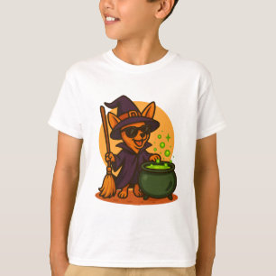 Schattige puppy ontwerp voor kinderkleding, baby t-shirt