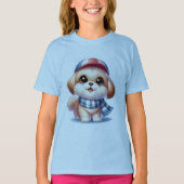 schattige puppy t-shirt (Voorkant)