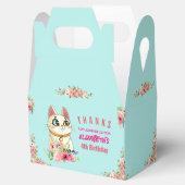 Schattige Purrfect Cat Kitten Verjaardagsfeest Bedankdoosjes (Geopend)