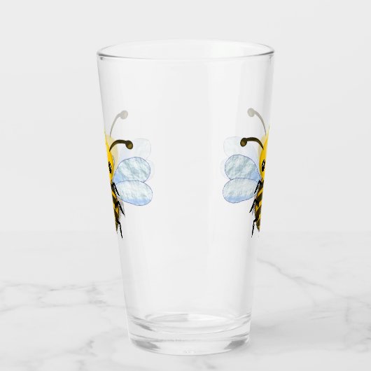 Schattige Queen Bee Glass Glas (Links)