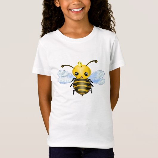 Schattige Queen Bee T-shirt (Voorkant)