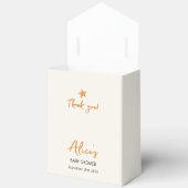 Schattige Rainbow Boho Baby shower Bedankdoosjes (Open)