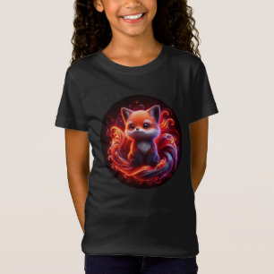 Schattige Red Fox Cub T-shirt