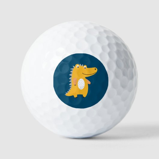 Schattige regenwoud Dieren Golfballen (Voorkant)